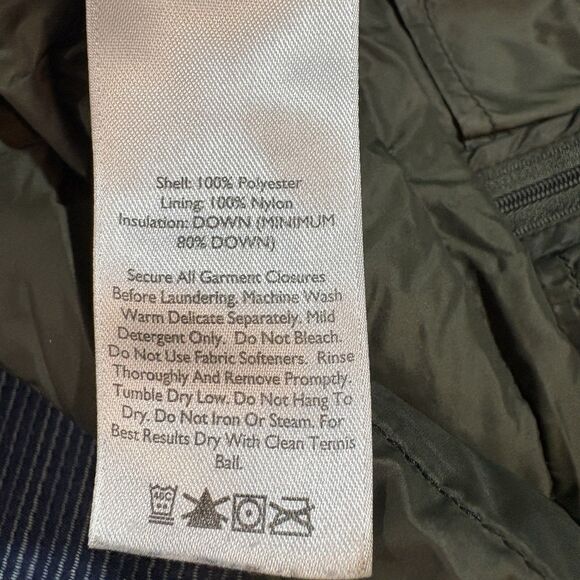 Eddie Bauer Women’s Down Puffer Jacket Gray Quilted Coat Warm Winter Size S - Picture 3 of 8